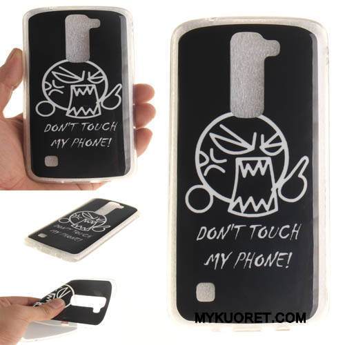 Kuori Lg K8 Silikoni Murtumaton Ripustettavat Koristeet, Kotelo Lg K8 Suojaus Violetti