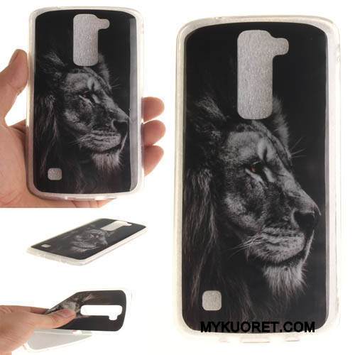 Kuori Lg K8 Silikoni Murtumaton Ripustettavat Koristeet, Kotelo Lg K8 Suojaus Violetti