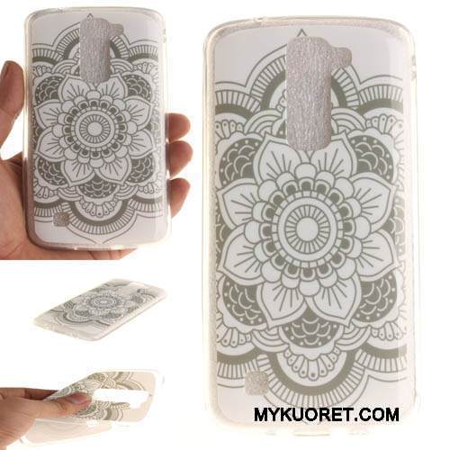 Kuori Lg K8 Silikoni Murtumaton Ripustettavat Koristeet, Kotelo Lg K8 Suojaus Violetti