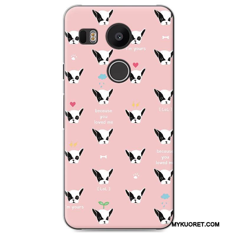 Kuori Lg Nexus 5x Maalaus Ihana Puhelimen Kuoret, Kotelo Lg Nexus 5x Sarjakuva Sininen Kova