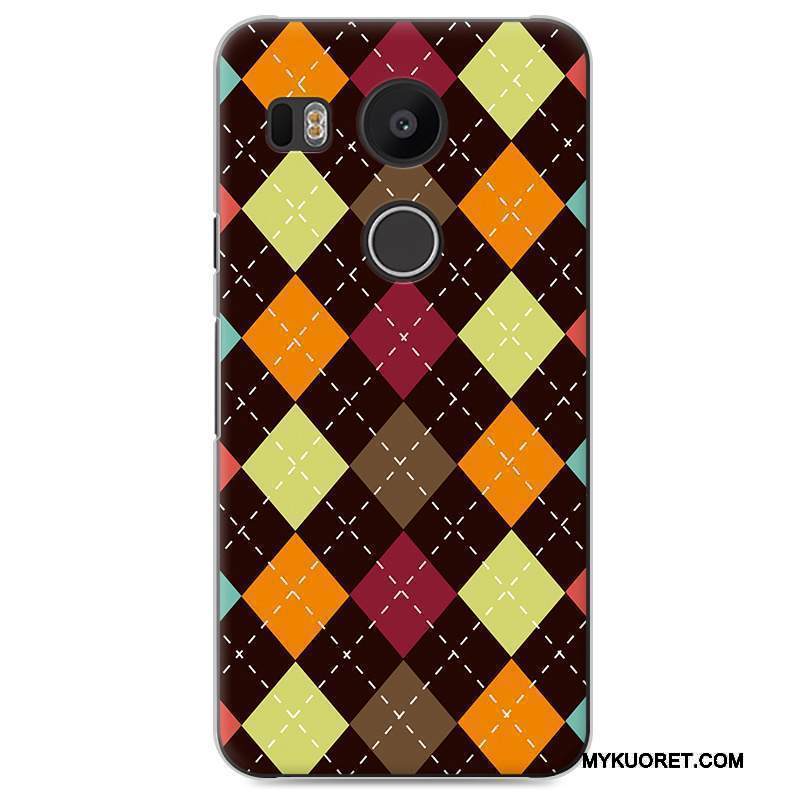 Kuori Lg Nexus 5x Maalaus Ihana Puhelimen Kuoret, Kotelo Lg Nexus 5x Sarjakuva Sininen Kova