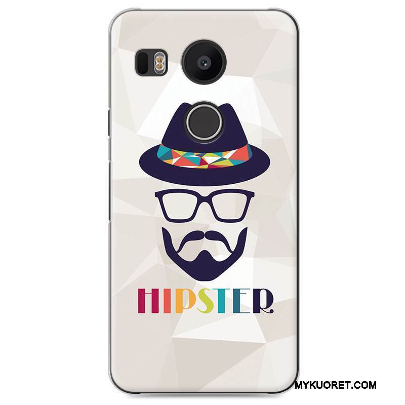 Kuori Lg Nexus 5x Maalaus Ihana Puhelimen Kuoret, Kotelo Lg Nexus 5x Sarjakuva Sininen Kova
