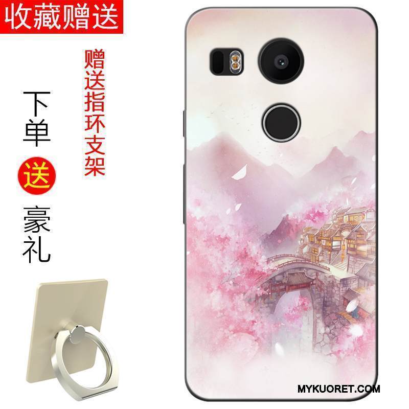 Kuori Lg Nexus 5x Maalaus Murtumaton Jauhe, Kotelo Lg Nexus 5x Pehmeä Neste Persoonallisuus Kustannukset