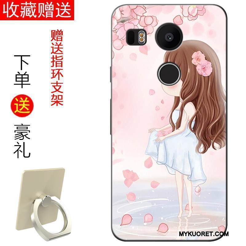 Kuori Lg Nexus 5x Maalaus Murtumaton Jauhe, Kotelo Lg Nexus 5x Pehmeä Neste Persoonallisuus Kustannukset