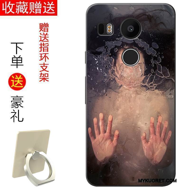 Kuori Lg Nexus 5x Maalaus Murtumaton Jauhe, Kotelo Lg Nexus 5x Pehmeä Neste Persoonallisuus Kustannukset