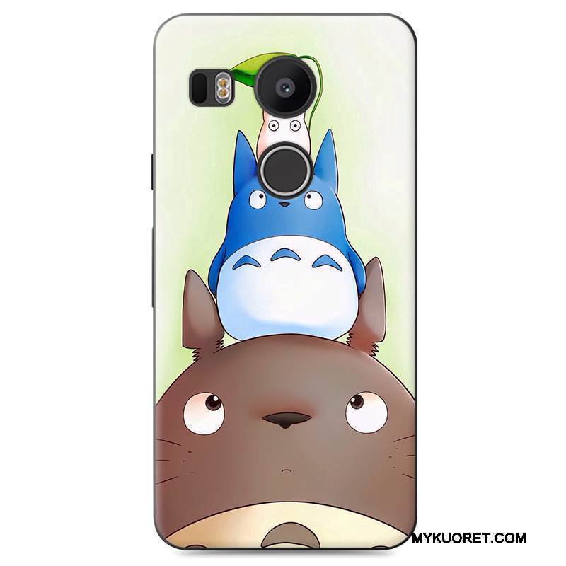 Kuori Lg Nexus 5x Maalaus Puhelimen Kuoret Sininen, Kotelo Lg Nexus 5x Kova Murtumaton