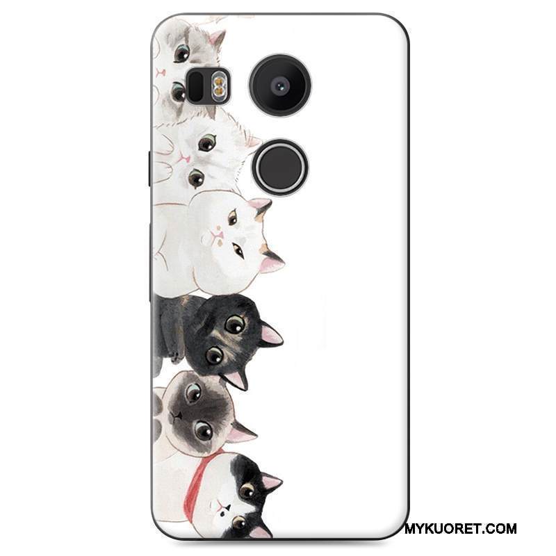 Kuori Lg Nexus 5x Maalaus Puhelimen Kuoret Sininen, Kotelo Lg Nexus 5x Kova Murtumaton