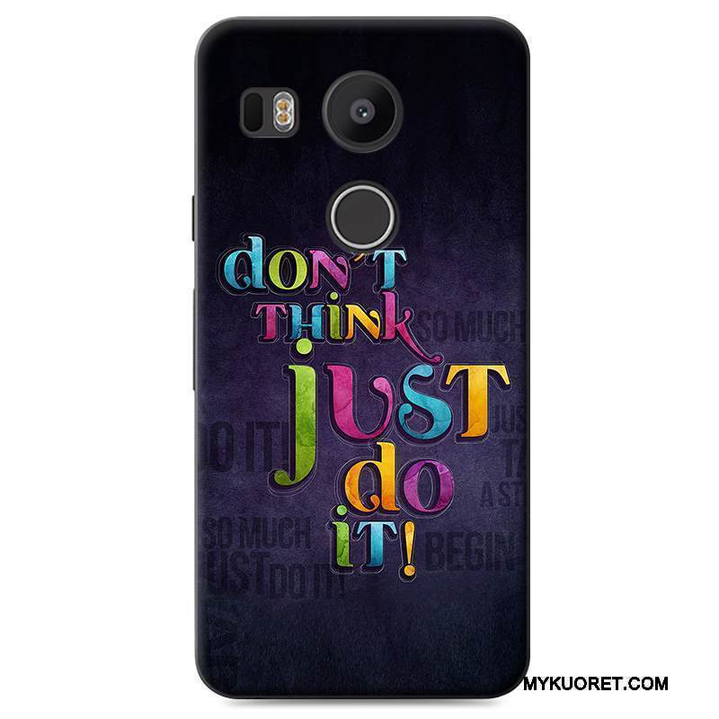 Kuori Lg Nexus 5x Maalaus Puhelimen Kuoret Sininen, Kotelo Lg Nexus 5x Kova Murtumaton