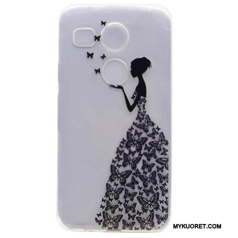 Kuori Lg Nexus 5x Maalaus Puhelimen Kuoret Violetti, Kotelo Lg Nexus 5x Suojaus