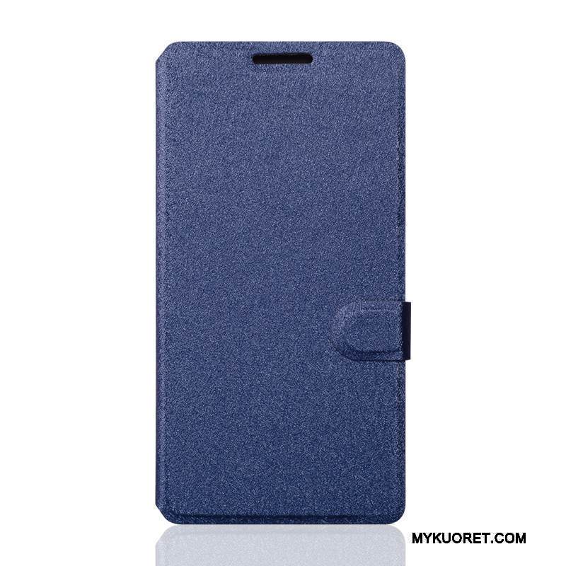 Kuori Lg Nexus 5x Nahka Puhelimen Kuoret Ohut, Kotelo Lg Nexus 5x Tuki Sininen