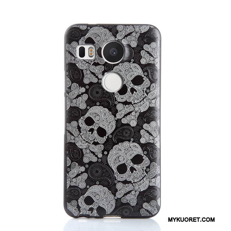 Kuori Lg Nexus 5x Pehmeä Neste Puhelimen Kuoret Keltainen, Kotelo Lg Nexus 5x Kohokuviointi Murtumaton