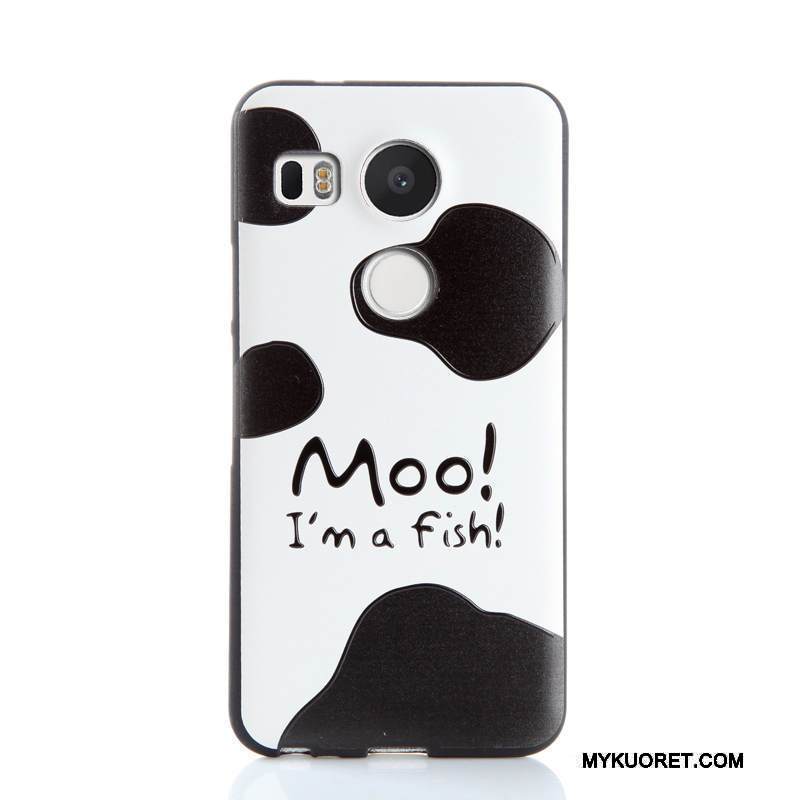 Kuori Lg Nexus 5x Pehmeä Neste Puhelimen Kuoret Keltainen, Kotelo Lg Nexus 5x Kohokuviointi Murtumaton