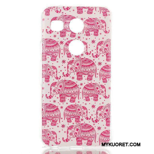 Kuori Lg Nexus 5x Pu Puhelimen Kuoret, Kotelo Lg Nexus 5x Musta