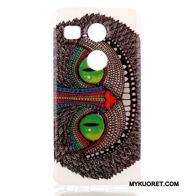 Kuori Lg Nexus 5x Pu Puhelimen Kuoret, Kotelo Lg Nexus 5x Musta