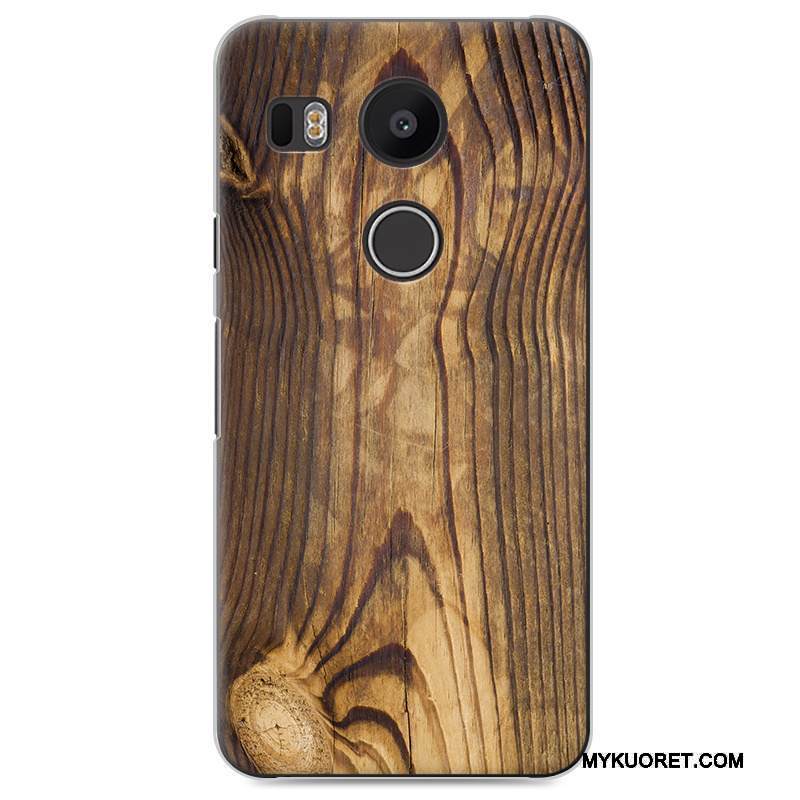 Kuori Lg Nexus 5x Puulajit Läpinäkyvä Trendi, Kotelo Lg Nexus 5x Kova Puhelimen Kuoret