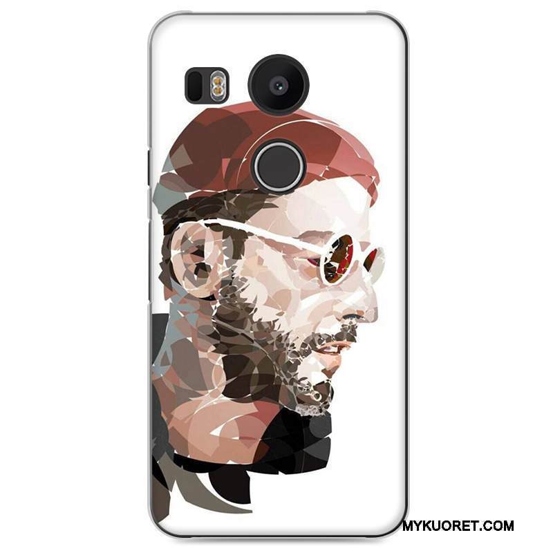 Kuori Lg Nexus 5x Suojaus Takakansi Puhelimen Kuoret, Kotelo Lg Nexus 5x Tummanvihreä Rakastunut