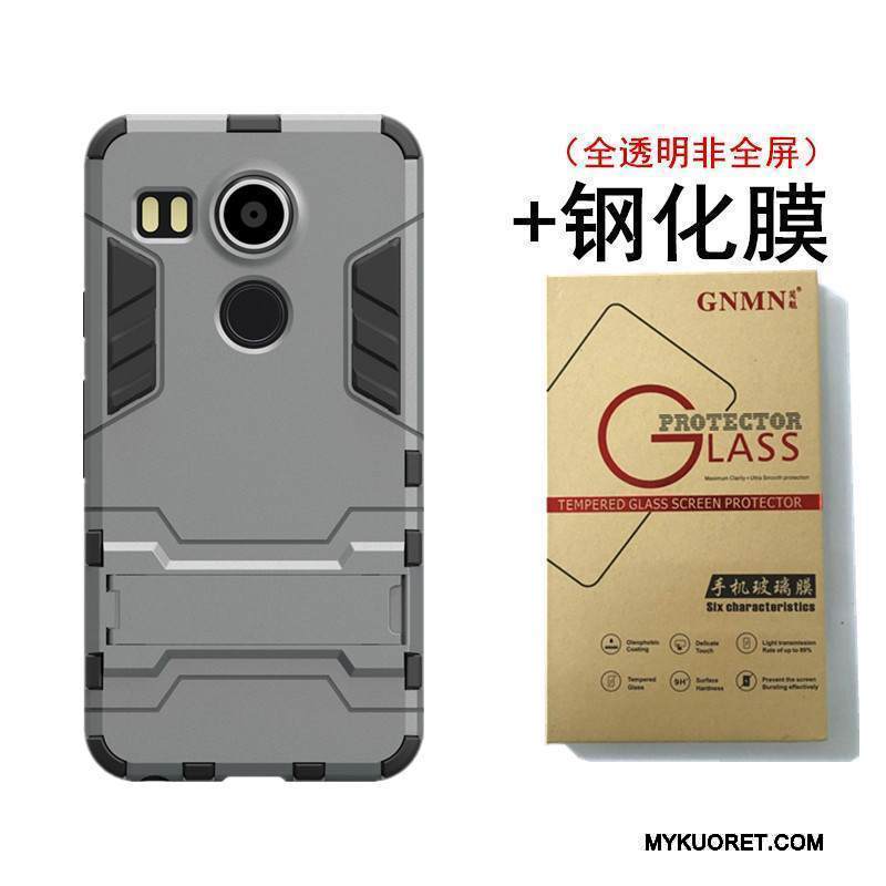 Kuori Lg Nexus 5x Tuki Punainen Puhelimen Kuoret, Kotelo Lg Nexus 5x Suojaus Kova Murtumaton