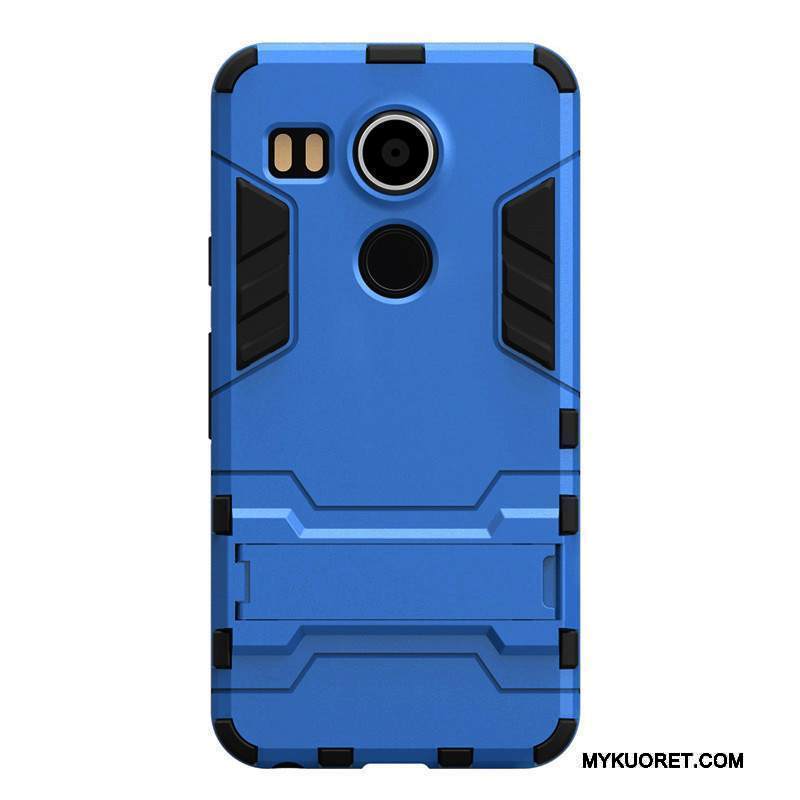 Kuori Lg Nexus 5x Tuki Punainen Puhelimen Kuoret, Kotelo Lg Nexus 5x Suojaus Kova Murtumaton
