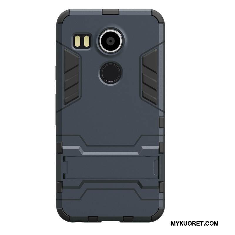 Kuori Lg Nexus 5x Tuki Punainen Puhelimen Kuoret, Kotelo Lg Nexus 5x Suojaus Kova Murtumaton