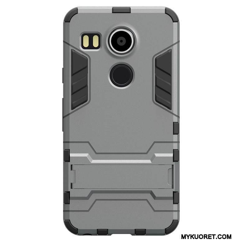 Kuori Lg Nexus 5x Tuki Punainen Puhelimen Kuoret, Kotelo Lg Nexus 5x Suojaus Kova Murtumaton