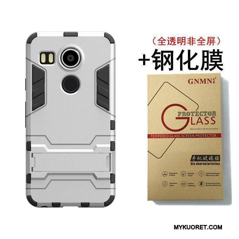 Kuori Lg Nexus 5x Tuki Punainen Puhelimen Kuoret, Kotelo Lg Nexus 5x Suojaus Kova Murtumaton