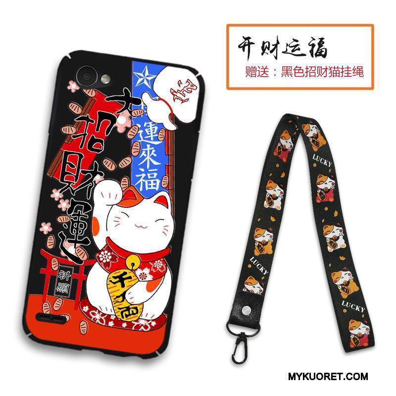 Kuori Lg Q6 Laukut Pesty Suede Ihana, Kotelo Lg Q6 Sarjakuva Persoonallisuus Ripustettavat Koristeet