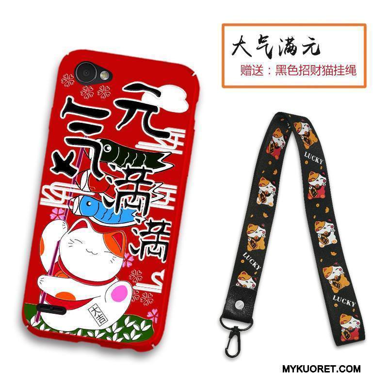 Kuori Lg Q6 Laukut Pesty Suede Ihana, Kotelo Lg Q6 Sarjakuva Persoonallisuus Ripustettavat Koristeet