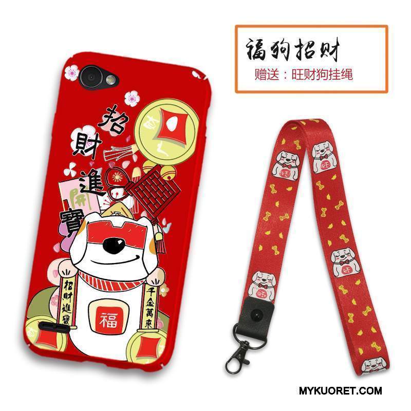 Kuori Lg Q6 Laukut Pesty Suede Ihana, Kotelo Lg Q6 Sarjakuva Persoonallisuus Ripustettavat Koristeet