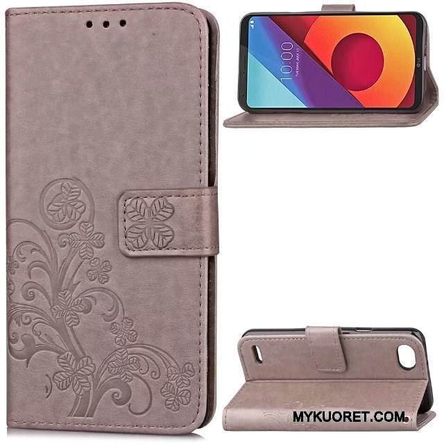 Kuori Lg Q6 Luova Ripustettavat Koristeet Murtumaton, Kotelo Lg Q6 Nahka