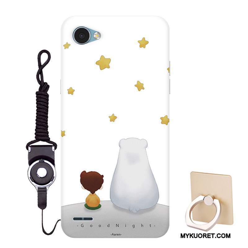 Kuori Lg Q6 Pehmeä Neste Malli Puhelimen Kuoret, Kotelo Lg Q6 Suojaus Valkoinen Muokata