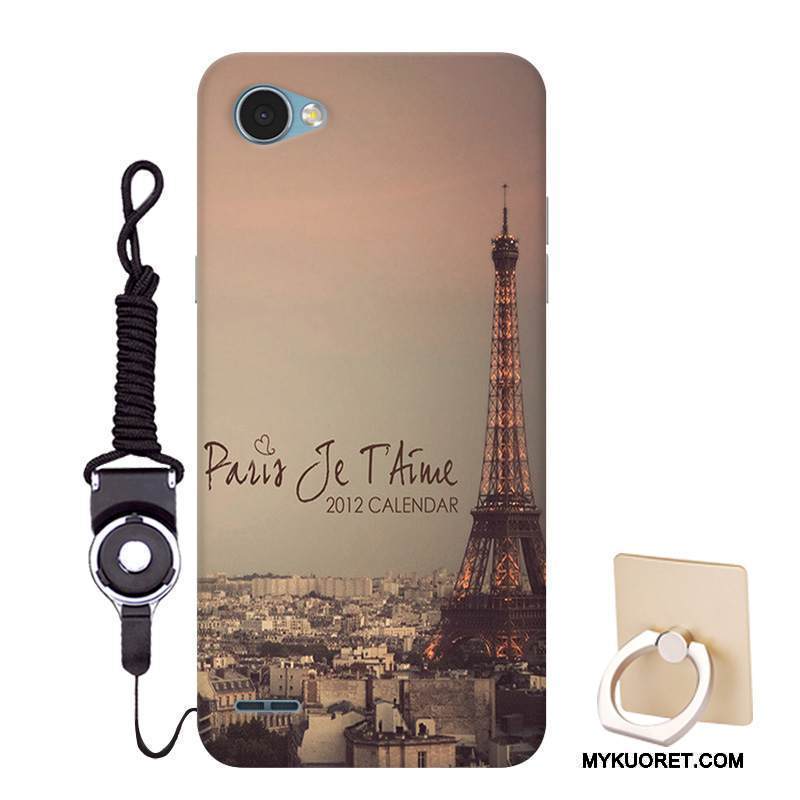 Kuori Lg Q6 Pehmeä Neste Malli Puhelimen Kuoret, Kotelo Lg Q6 Suojaus Valkoinen Muokata