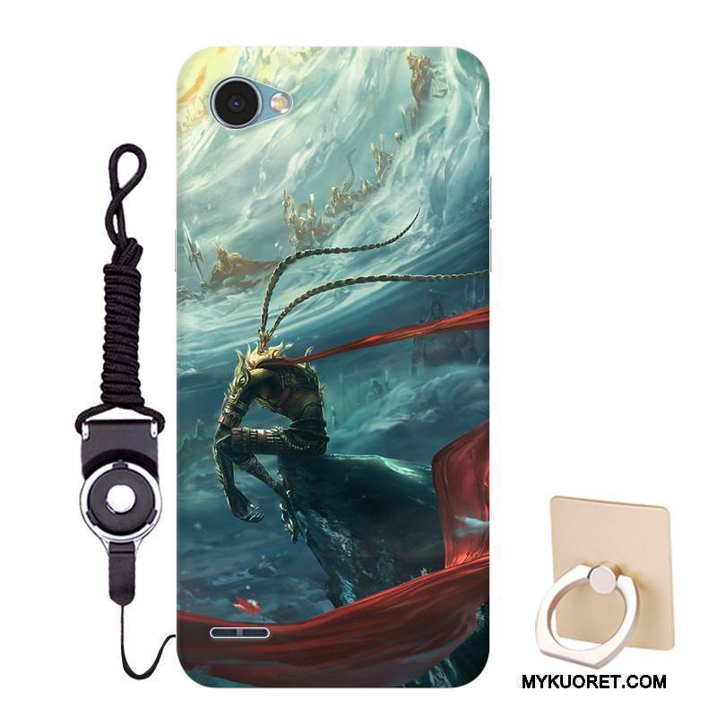 Kuori Lg Q6 Pehmeä Neste Malli Puhelimen Kuoret, Kotelo Lg Q6 Suojaus Valkoinen Muokata