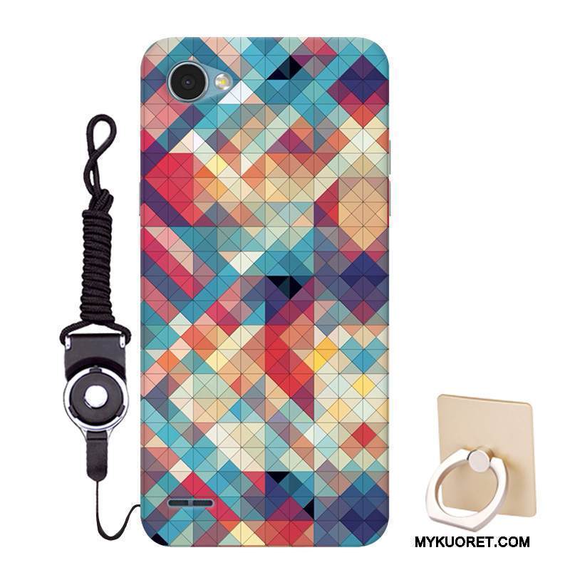 Kuori Lg Q6 Pehmeä Neste Malli Puhelimen Kuoret, Kotelo Lg Q6 Suojaus Valkoinen Muokata