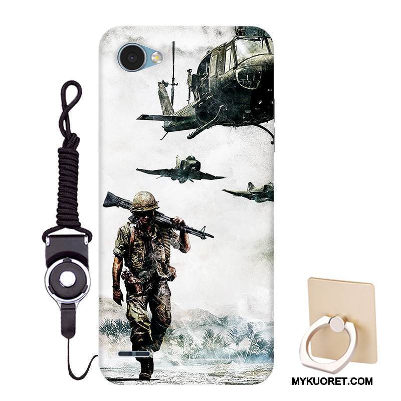 Kuori Lg Q6 Pehmeä Neste Malli Puhelimen Kuoret, Kotelo Lg Q6 Suojaus Valkoinen Muokata