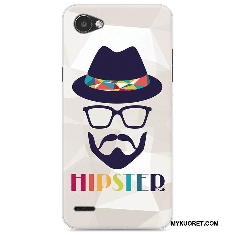 Kuori Lg Q6 Pehmeä Neste Sininen Trendi, Kotelo Lg Q6 Luova Puhelimen Kuoret Murtumaton