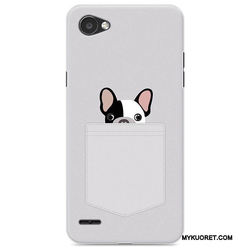 Kuori Lg Q6 Pehmeä Neste Sininen Trendi, Kotelo Lg Q6 Luova Puhelimen Kuoret Murtumaton