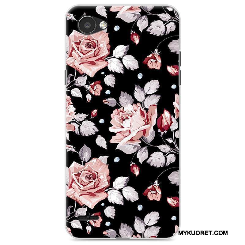 Kuori Lg Q6 Pehmeä Neste Sininen Trendi, Kotelo Lg Q6 Luova Puhelimen Kuoret Murtumaton