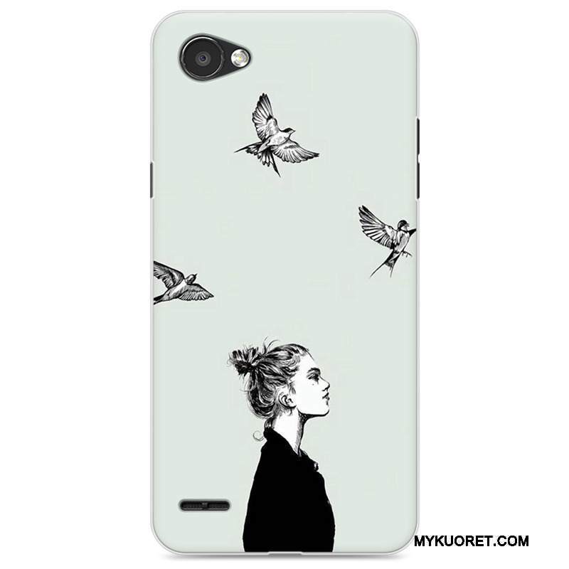 Kuori Lg Q6 Pehmeä Neste Vaalean Murtumaton, Kotelo Lg Q6 Laukut Puhelimen Kuoret Harmaa