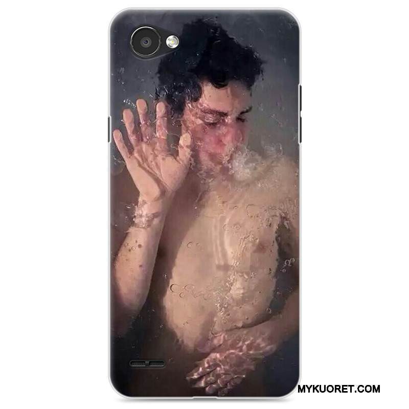 Kuori Lg Q6 Pehmeä Neste Vaalean Murtumaton, Kotelo Lg Q6 Laukut Puhelimen Kuoret Harmaa