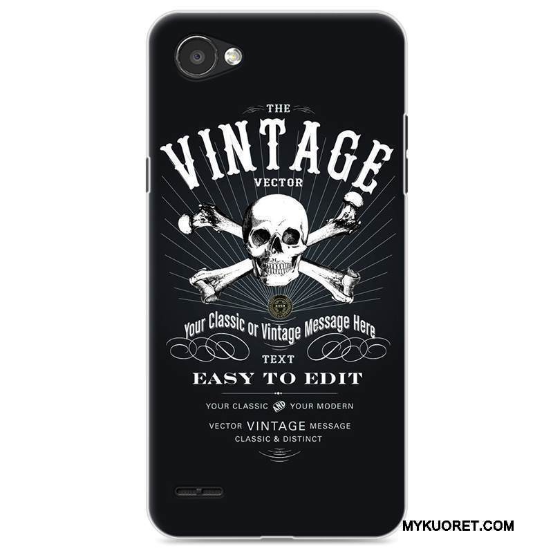 Kuori Lg Q6 Sarjakuva Puhelimen Kuoret Sininen, Kotelo Lg Q6 Laukut Murtumaton Ihana