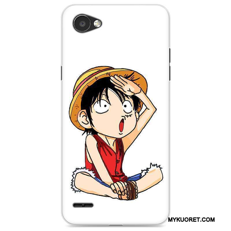 Kuori Lg Q6 Sarjakuva Puhelimen Kuoret Sininen, Kotelo Lg Q6 Laukut Murtumaton Ihana