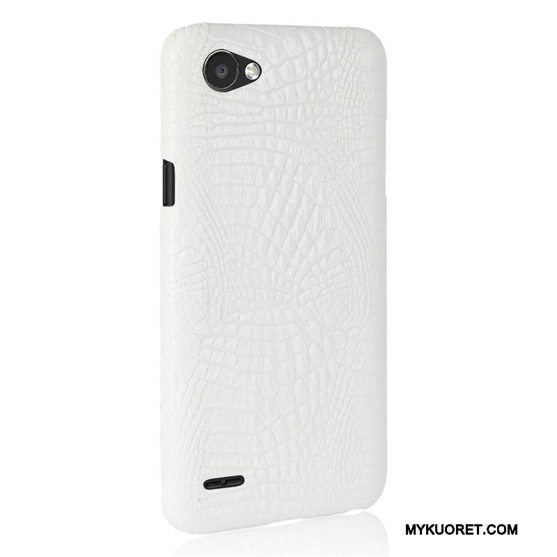 Kuori Lg Q6 Silikoni Liiketoiminta Trendi, Kotelo Lg Q6 Nahka Puhelimen Kuoret Vaaleansininen