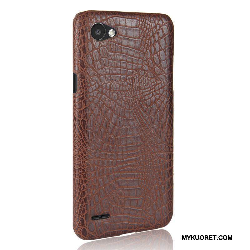 Kuori Lg Q6 Silikoni Liiketoiminta Trendi, Kotelo Lg Q6 Nahka Puhelimen Kuoret Vaaleansininen