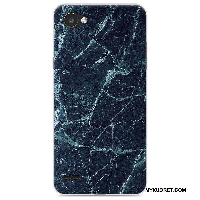 Kuori Lg Q6 Silikoni Puhelimen Kuoret Musta, Kotelo Lg Q6 Laukut Keltainen Persoonallisuus