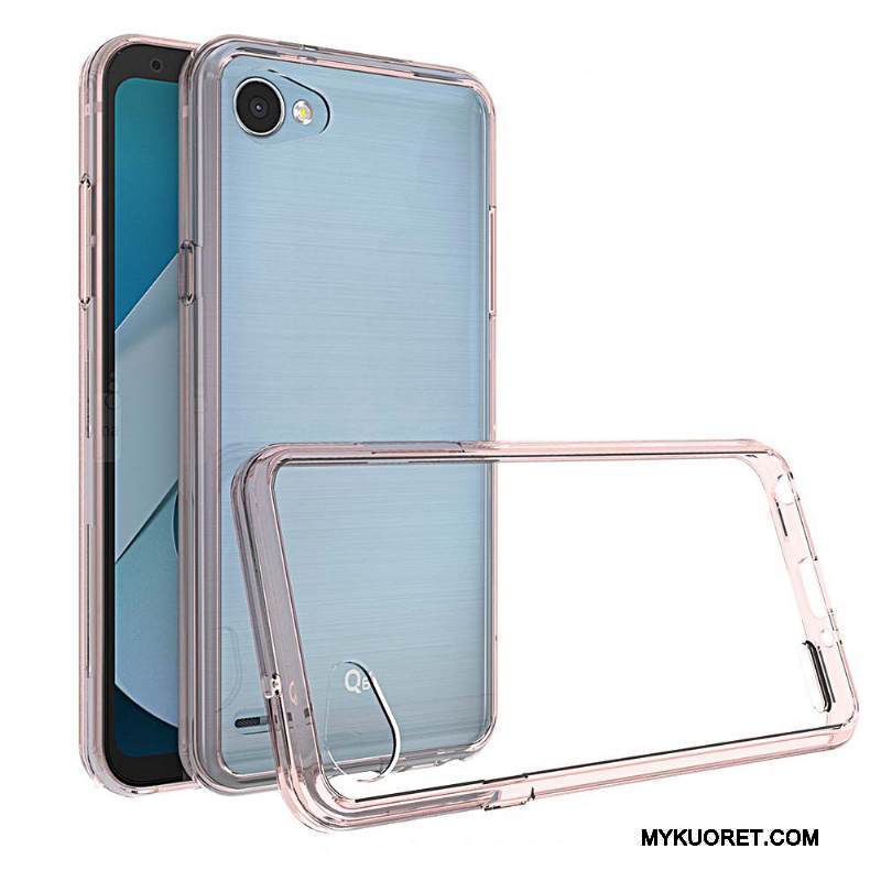 Kuori Lg Q6 Silikoni Puhelimen Kuoret Musta, Kotelo Lg Q6 Suojaus Kehys Eurooppa