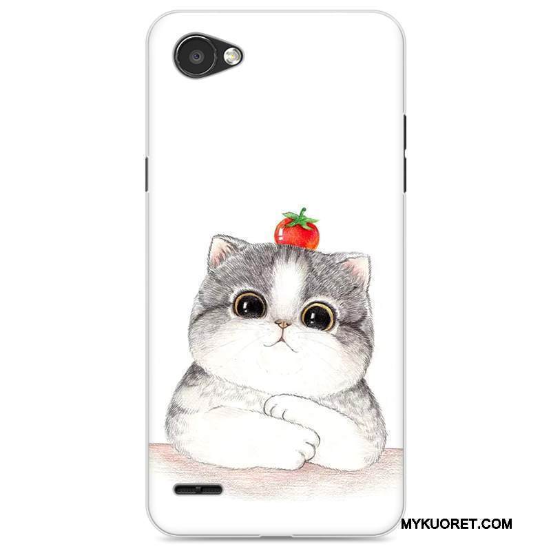 Kuori Lg Q6 Suojaus Persoonallisuus Trendi, Kotelo Lg Q6 Luova Punainen Puhelimen Kuoret