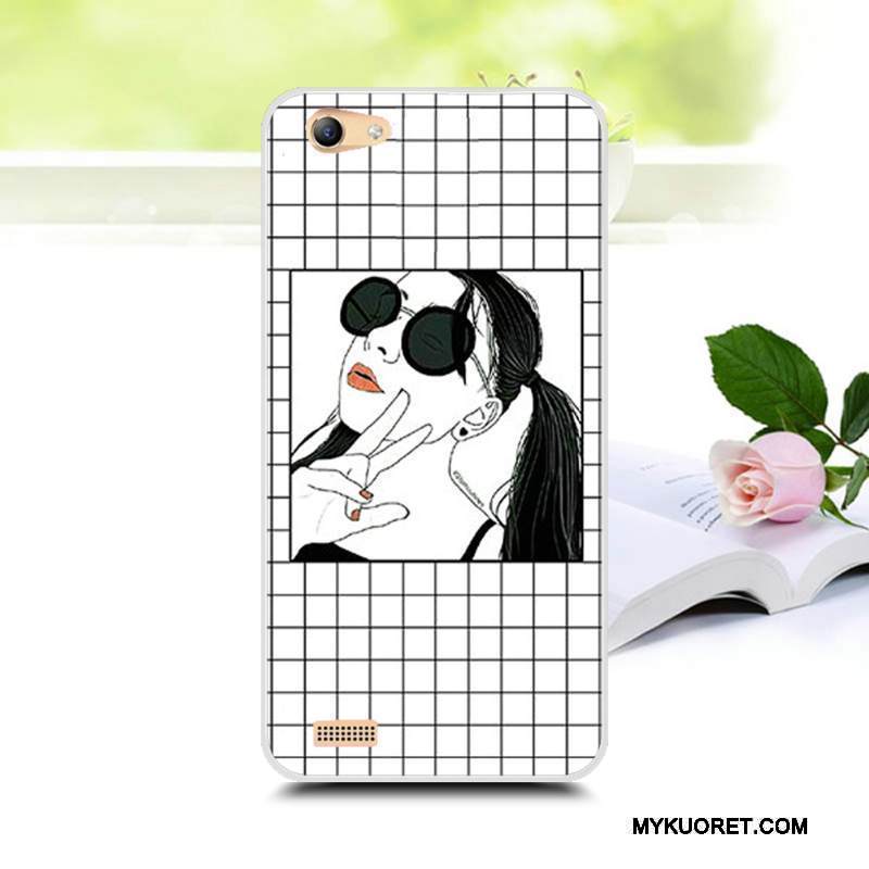 Kuori Lg Q6 Suojaus Puhelimen Kuoret Trendi, Kotelo Lg Q6 Luova Murtumaton Persoonallisuus