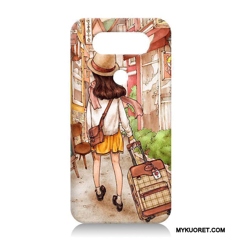 Kuori Lg V20 Kohokuviointi Uusi Kova, Kotelo Lg V20 Pehmeä Neste Puhelimen Kuoret Murtumaton