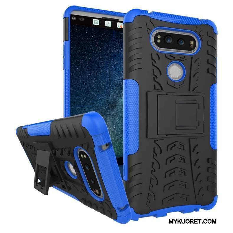 Kuori Lg V20 Laukut Persoonallisuus Puhelimen Kuoret, Kotelo Lg V20 Tuki Murtumaton Vihreä