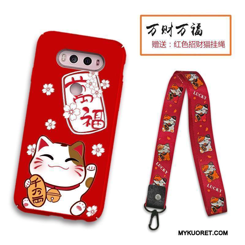 Kuori Lg V20 Laukut Puhelimen Kuoret Kova, Kotelo Lg V20 Suojaus Murtumaton Pesty Suede